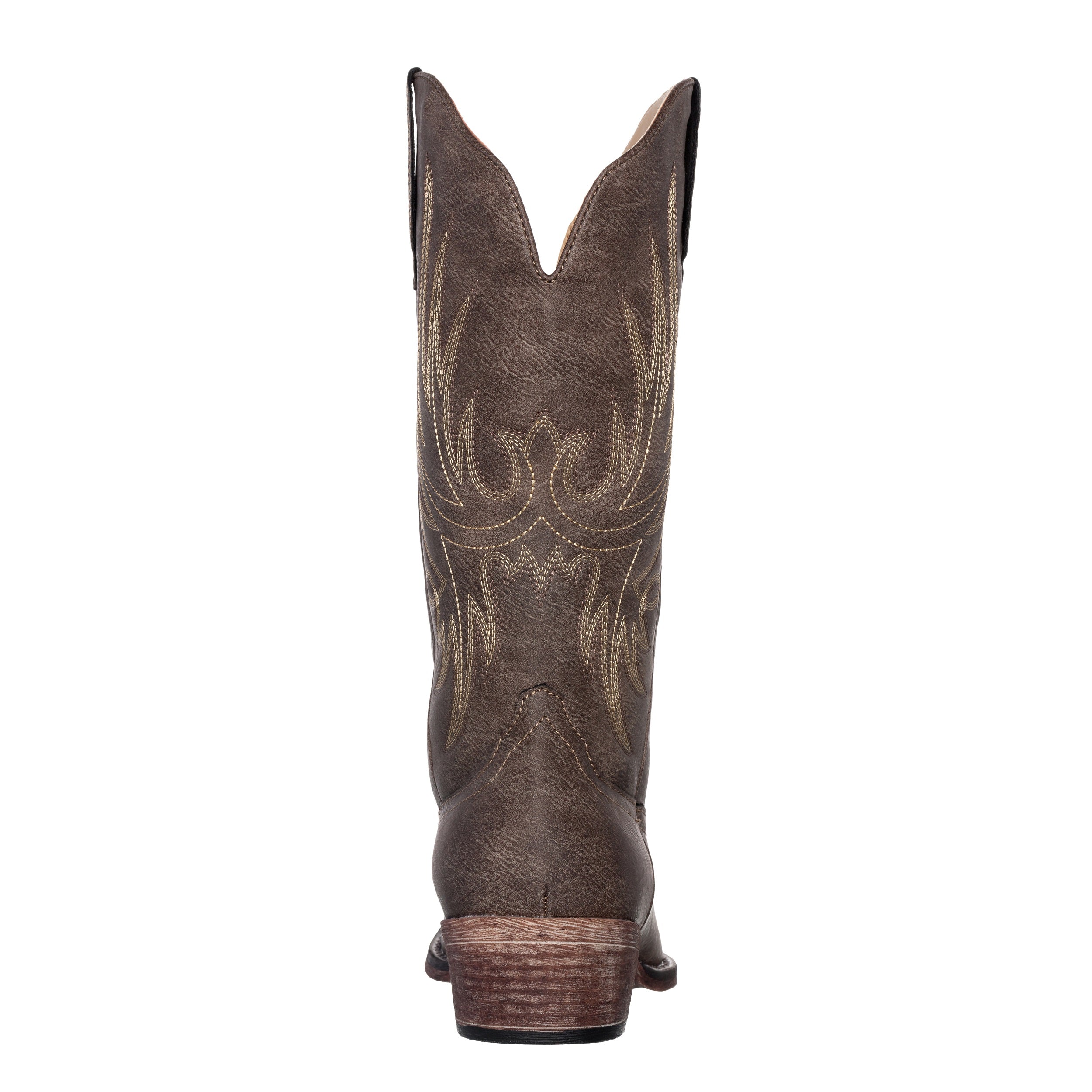 DALLAS - BROWN High Cowboy Boots