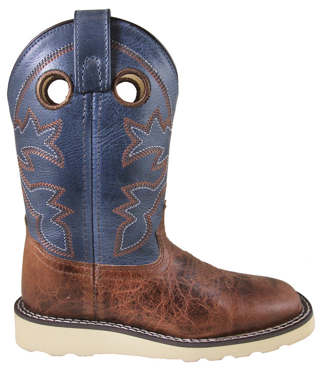 Smoky Mountain Boots Kid's Branson Leather Western Boot