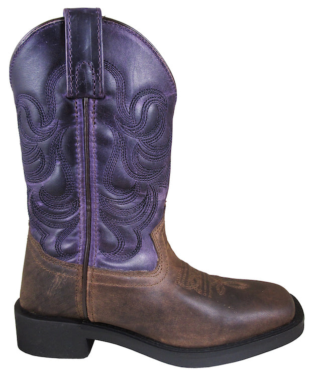 Smoky Mountain Boots Kid's Tucson Leather Western Boot