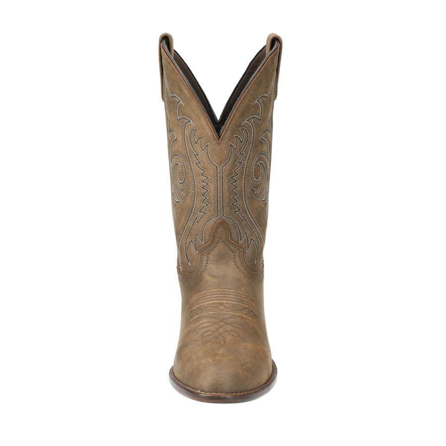 Men's Dalton Vintage Brown Leather Western Boot
