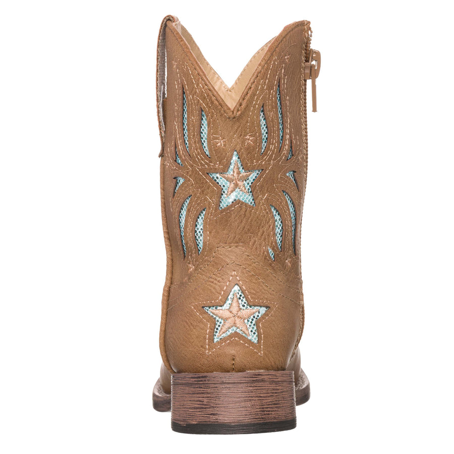 Toddler girl clearance brown cowboy boots