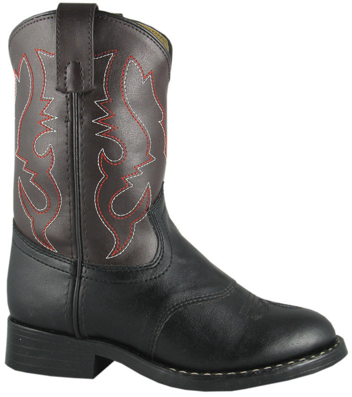 Smoky Mountain Boy's Diego Western Cowboy Boot Black/Brown - westernoutlets